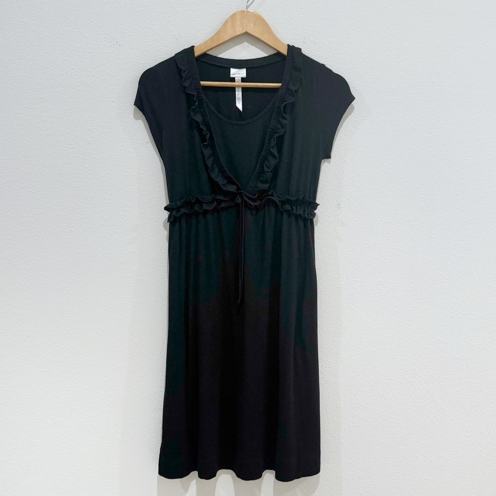 Pea in the Pod Black Sleep Dress Nursing Size S